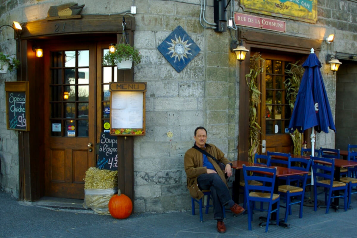 A French Cafe in Montreal