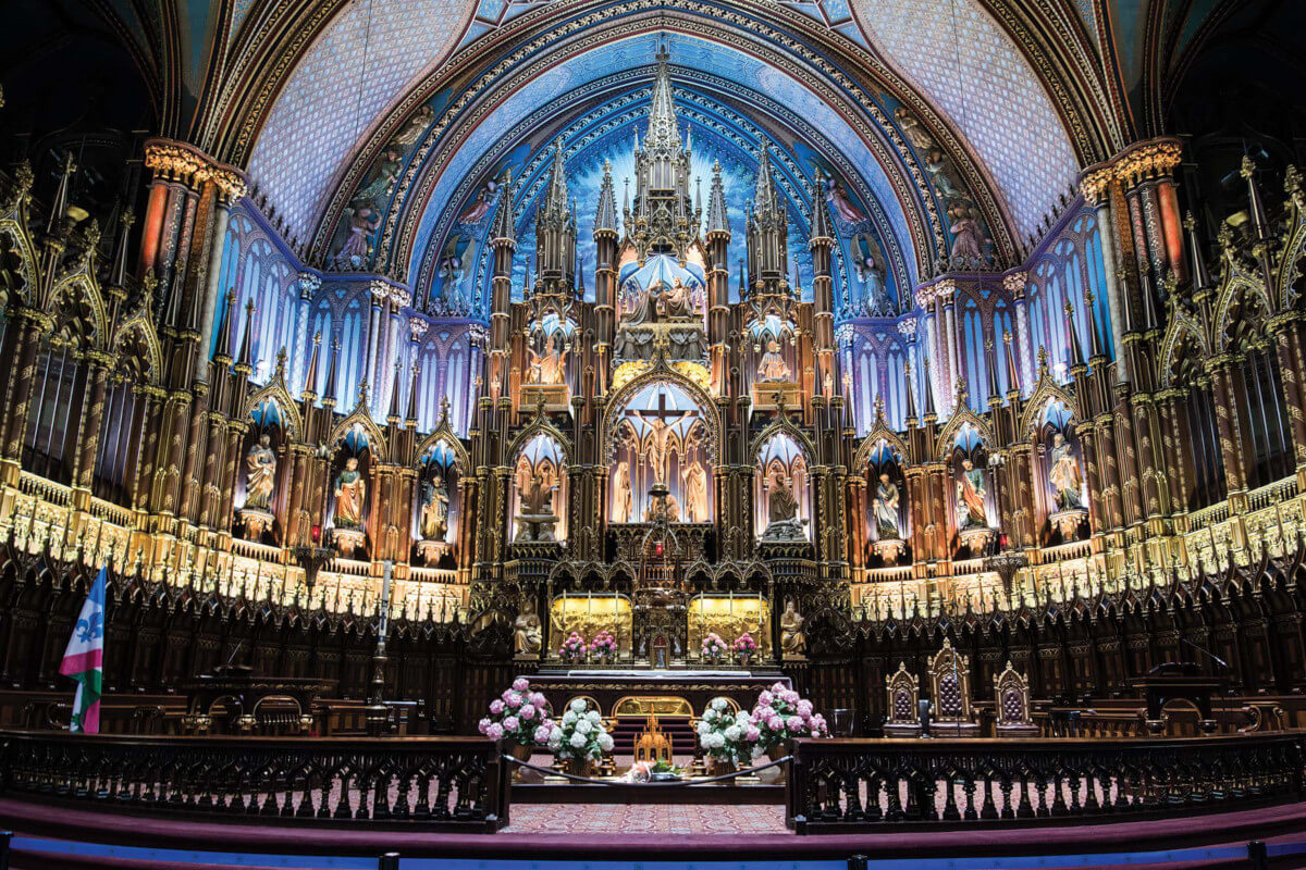 Montreal's Notre Dame Basilica