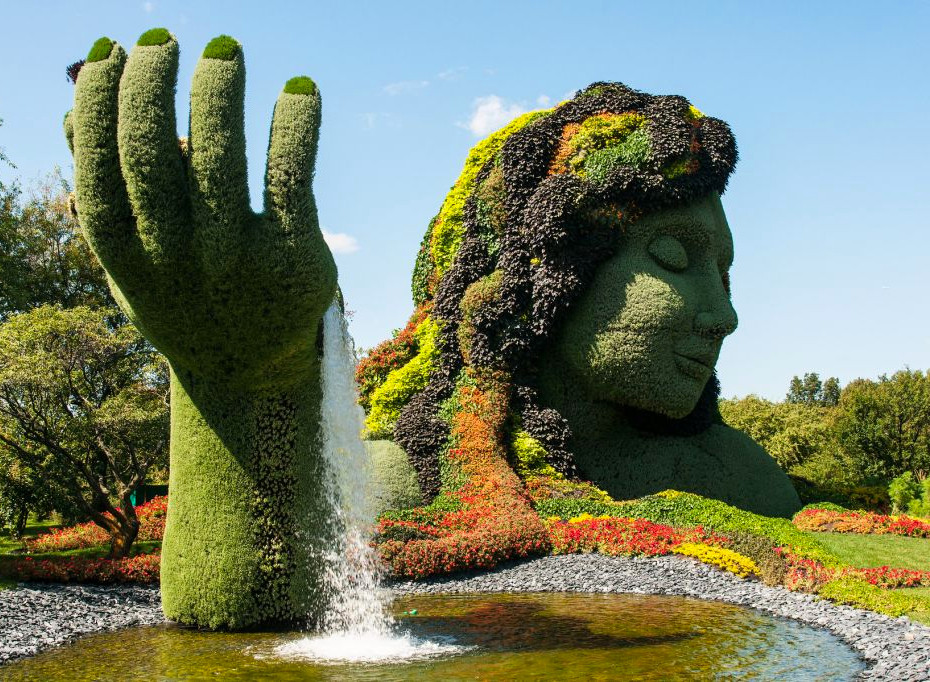 Mother Earth at Montreal Botanic Gardens