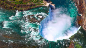 Niagara Falls from above