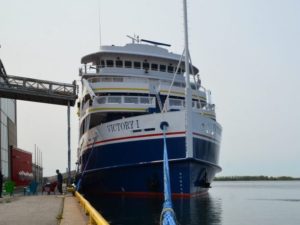 Victory I docked in Toronto