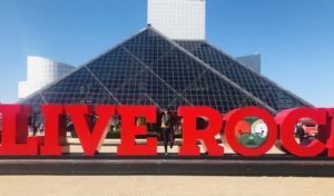 Exterior of Rock & Roll Hall of Fame