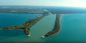 Mouth of the Welland Canal