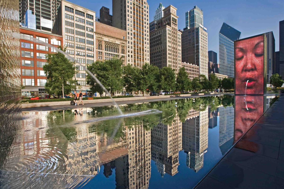 Crown Fountain, Millennium Park