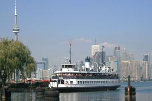 Toronto ferry headed to the islands